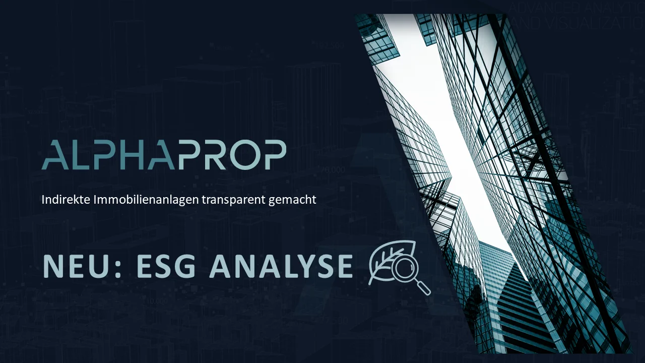 Release Alphaprop 1.8 – für mehr Transparenz in der Nachhaltigkeit